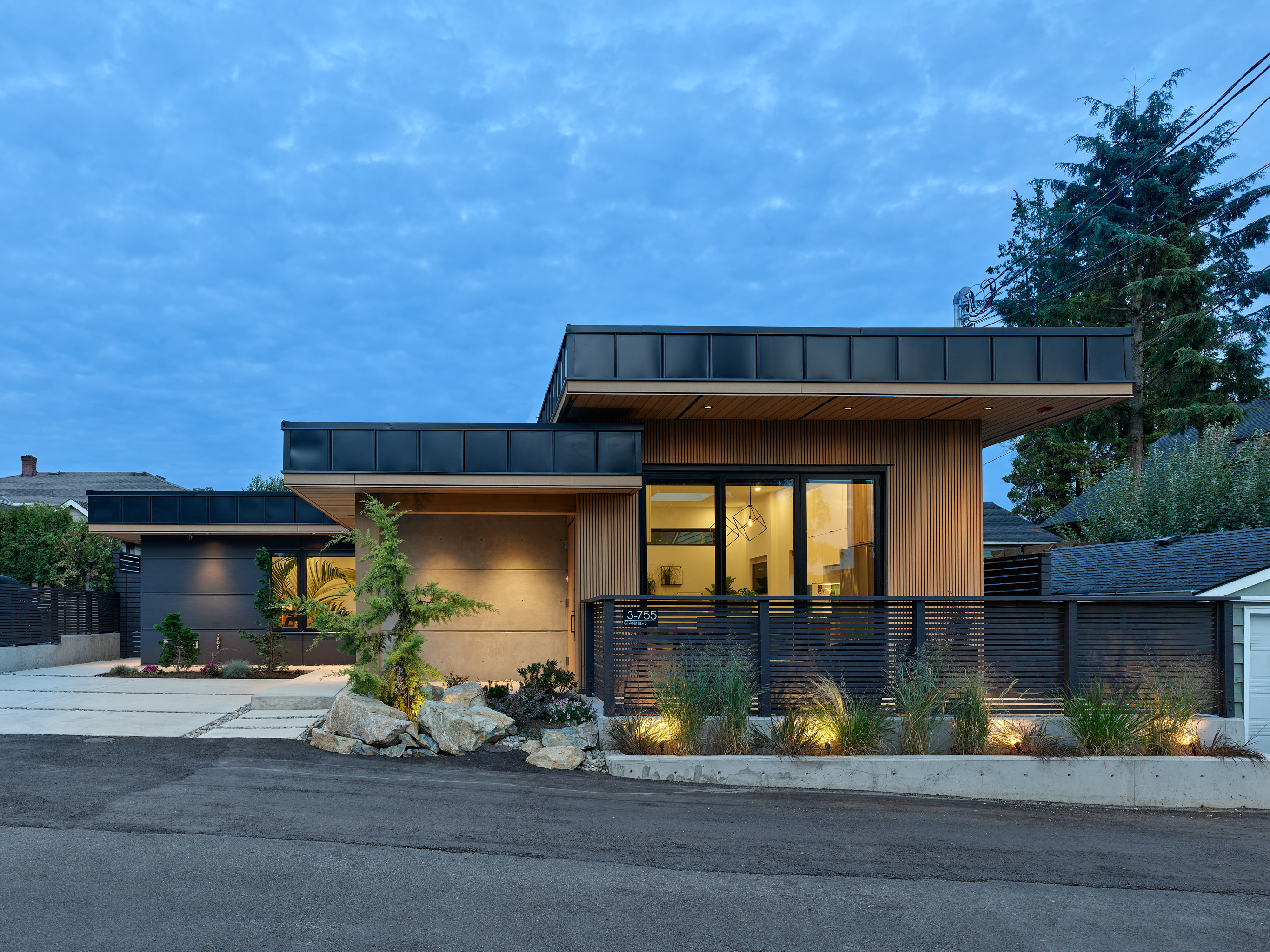 Prefabricated laneway home in North Vancouver, BC